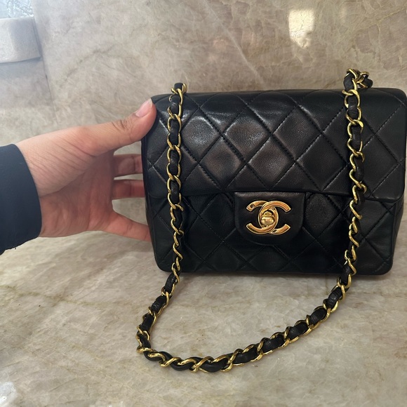 CHANEL Handbags - Chanel Mini Square Vintage Flap Bag
